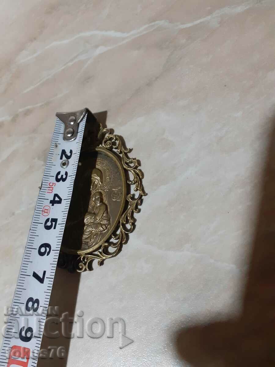 Παναγία η Παναγία μετάλλιο εικόνα θρησκεία ορείχαλκος - 6 Παναγία η Παναγία μετάλλιο εικόνα θρησκεία ορείχαλκος - 6