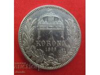 1 crown 1896 Austria-Hungary / for Hungary /