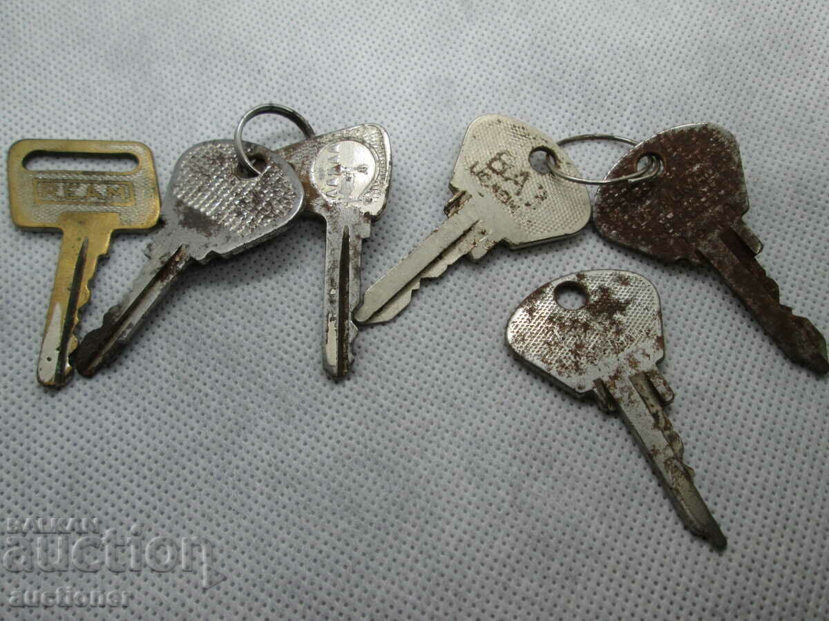 6 τεμ. ΠΑΛΙΟ ΑΥΤΟΚΙΝΗΤΟ ΚΑΙ ΜΟΤΟΣΥΚΛΕΤΑ ΚΛΕΙΔΙΑ ΜΙΑΣ ΧΡΗΣΗΣ. ΜΟΝΤΕΛΑ με τιμή 30.00 BGN | € 15.34 6 τεμ. ΠΑΛΙΟ ΑΥΤΟΚΙΝΗΤΟ ΚΑΙ ΜΟΤΟΣΥΚΛΕΤΑ ΚΛΕΙΔΙΑ ΜΙΑΣ ΧΡΗΣΗΣ. ΜΟΝΤΕΛΑ με τιμή 30.00 BGN | € 15.34