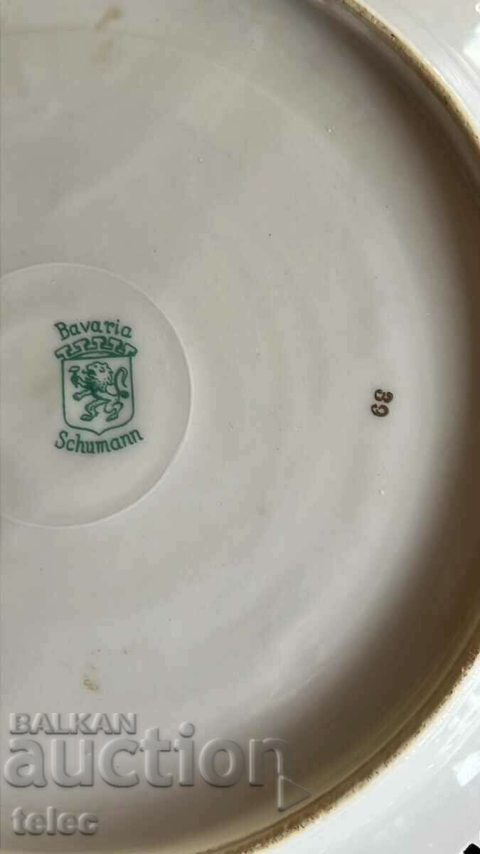 Auction Collector's plate - old quality German porcelain Auction Collector's plate - old quality German porcelain