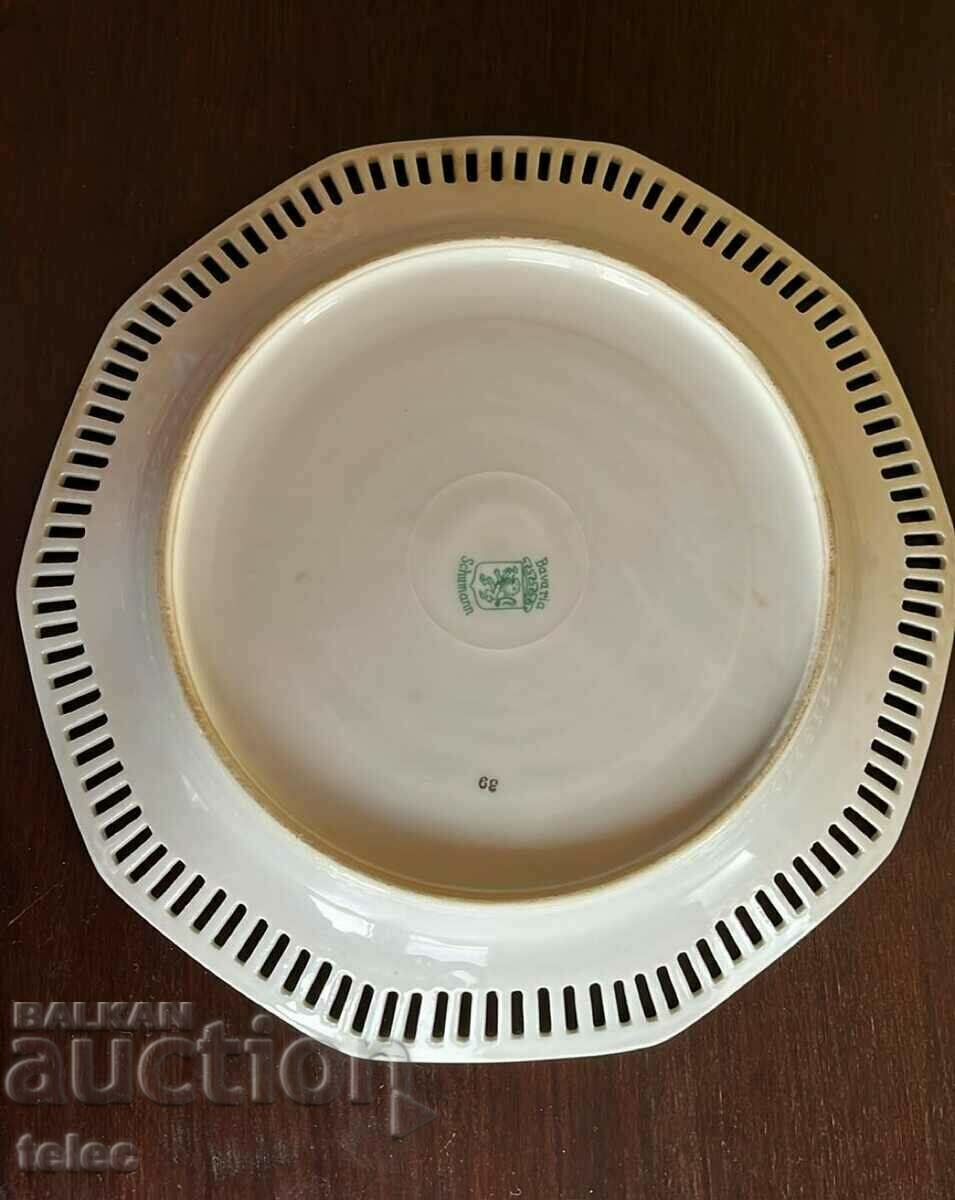 Collector's plate - old quality German porcelain - 5 Collector's plate - old quality German porcelain - 5