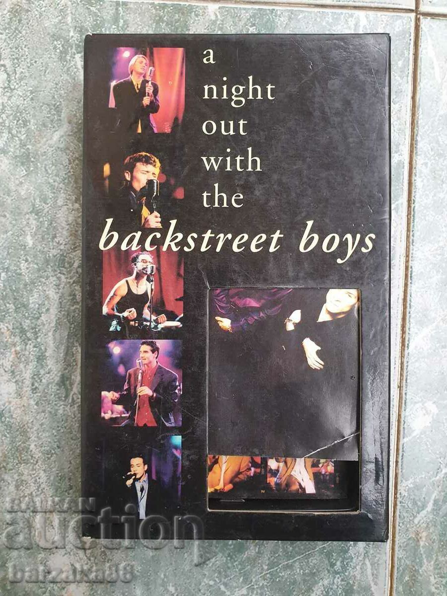 Стара касета с календар на Backstreet Boys