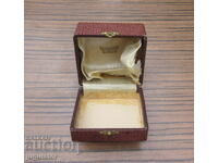 cutie veche vintage franceză cutie ceas de buzunar