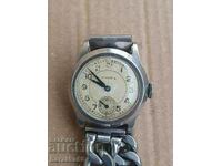 Παλιό ρολόι Moeris με ωραία αλυσίδα της δεκαετίας του 1940