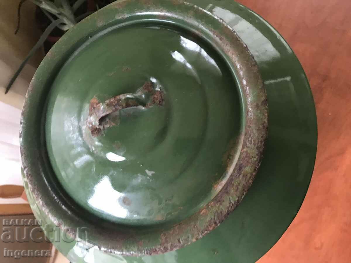Delivery of ENAMELLED CONTAINER WITH LID HUGE-50 LITERS FROM SOTCA-196..y. Delivery of ENAMELLED CONTAINER WITH LID HUGE-50 LITERS FROM SOTCA-196..y.