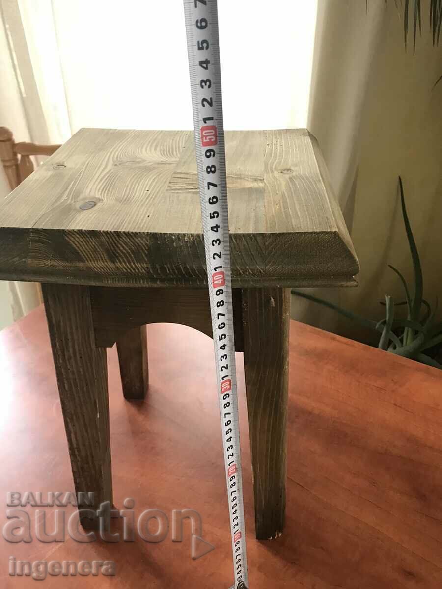 CHAIR CHAIR SOLID WOOD ANTIQUE with price 29.00 BGN | € 14.83