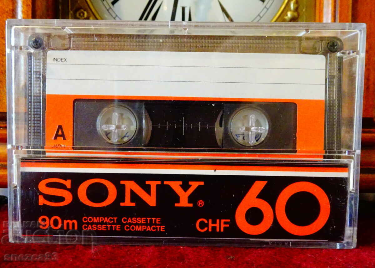 Casetă audio Sony CHF60 cu muzică sârbă, hituri.