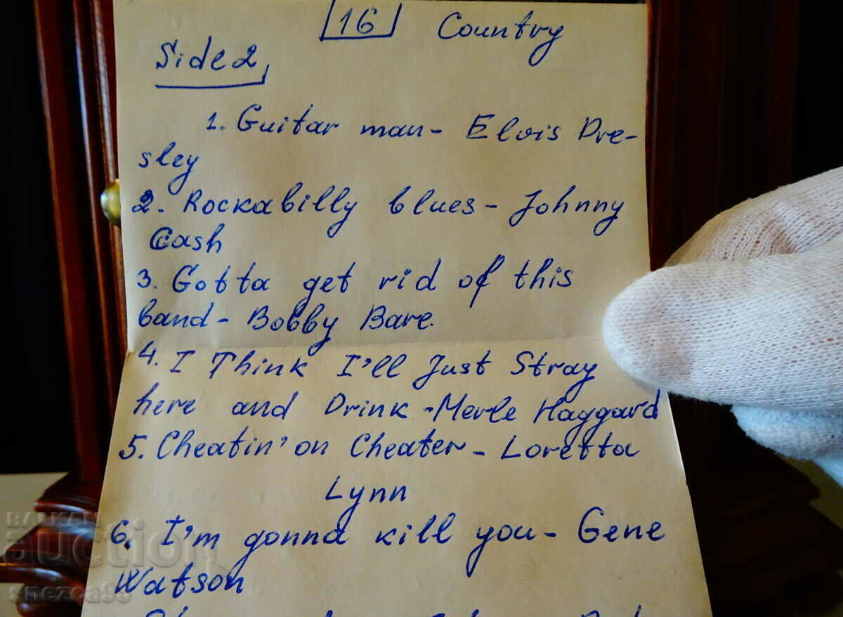 BASF ferrochrom 60 audio cassette with country, Elvis. - 5 BASF ferrochrom 60 audio cassette with country, Elvis. - 5