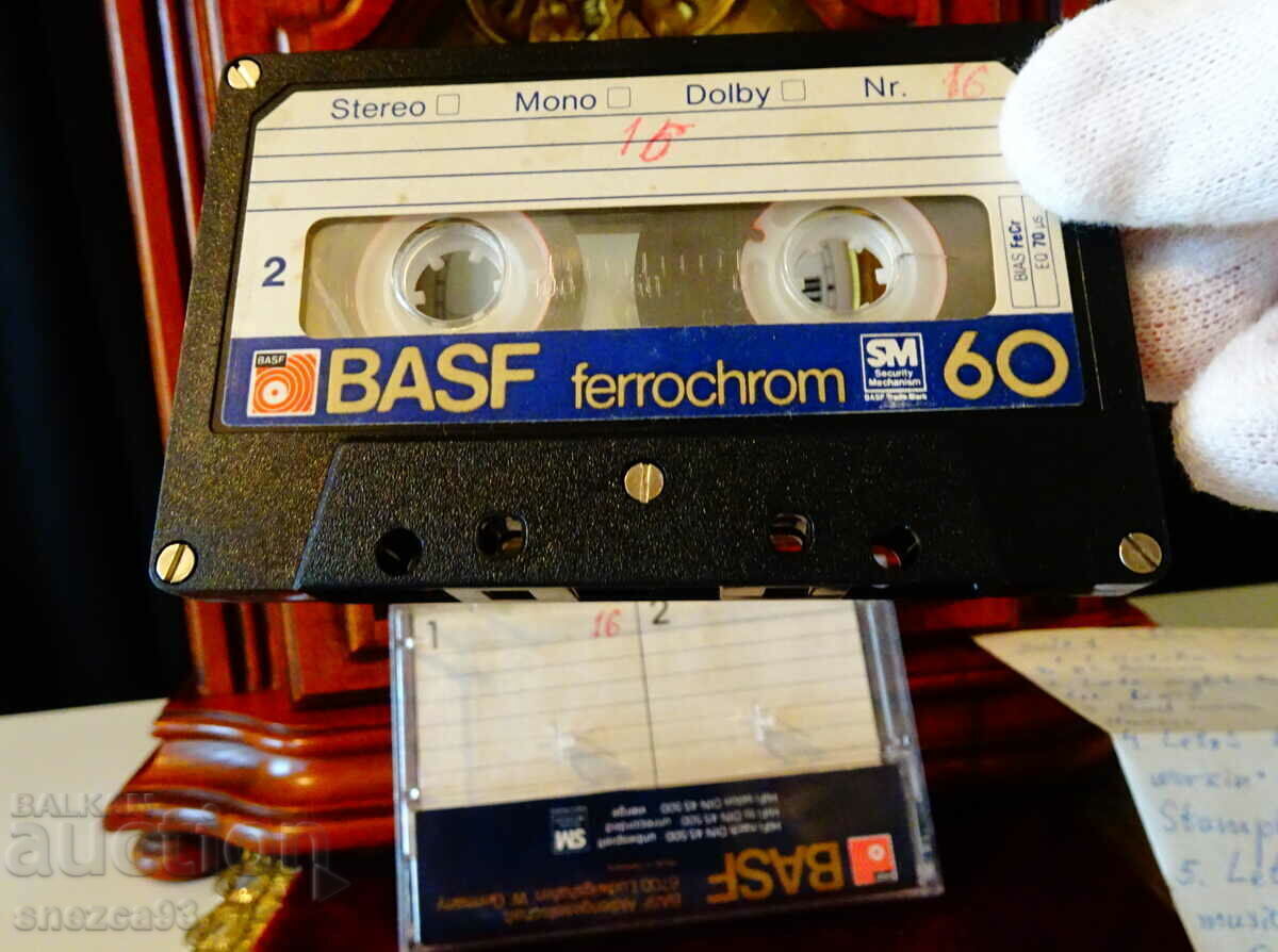 BASF ferrochrom 60 audio cassette with country, Elvis. - 7 BASF ferrochrom 60 audio cassette with country, Elvis. - 7
