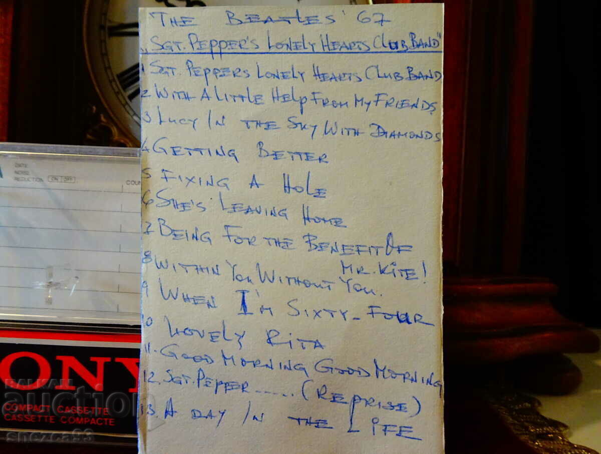 Η κασέτα ήχου 67 των Beatles της Sony CHF60. - 6 Η κασέτα ήχου 67 των Beatles της Sony CHF60. - 6