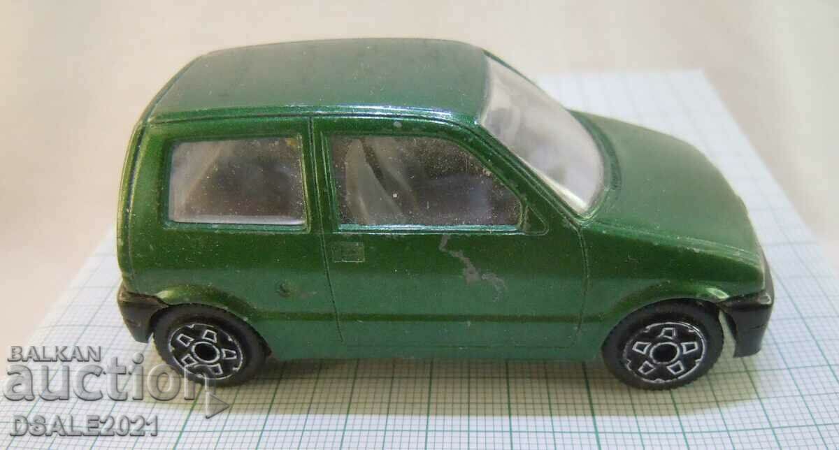 Delivery of BURAGO toy Metal Trolley Model FIAT CINQUECENTO 1/43 Delivery of BURAGO toy Metal Trolley Model FIAT CINQUECENTO 1/43