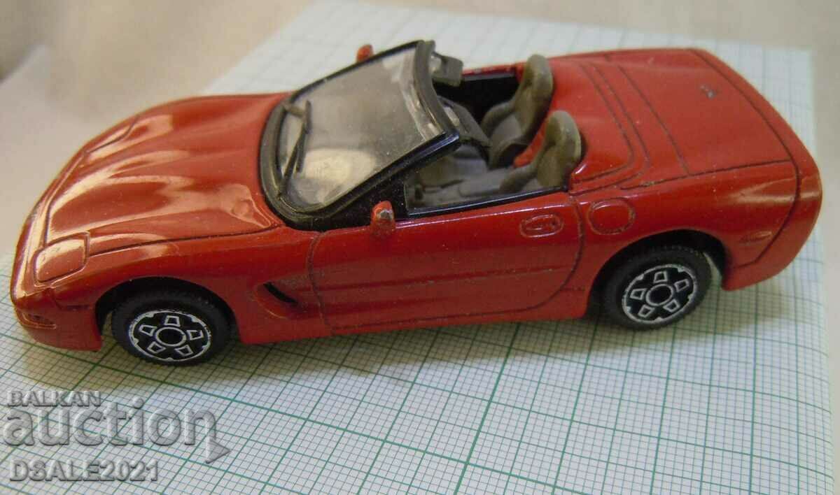 Auction  BURAGO toy Metal Trolley Model CHEVROLET CORVETTE 1/43
