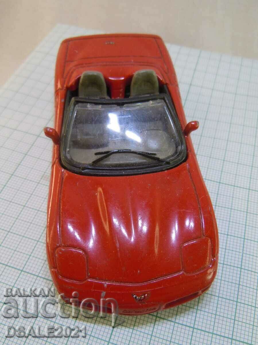 BURAGO toy Metal Trolley Model CHEVROLET CORVETTE 1/43 - 6