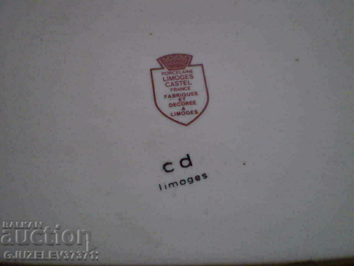 LIMOGES CASTEL Franse cutie bijuterii portelan - 7