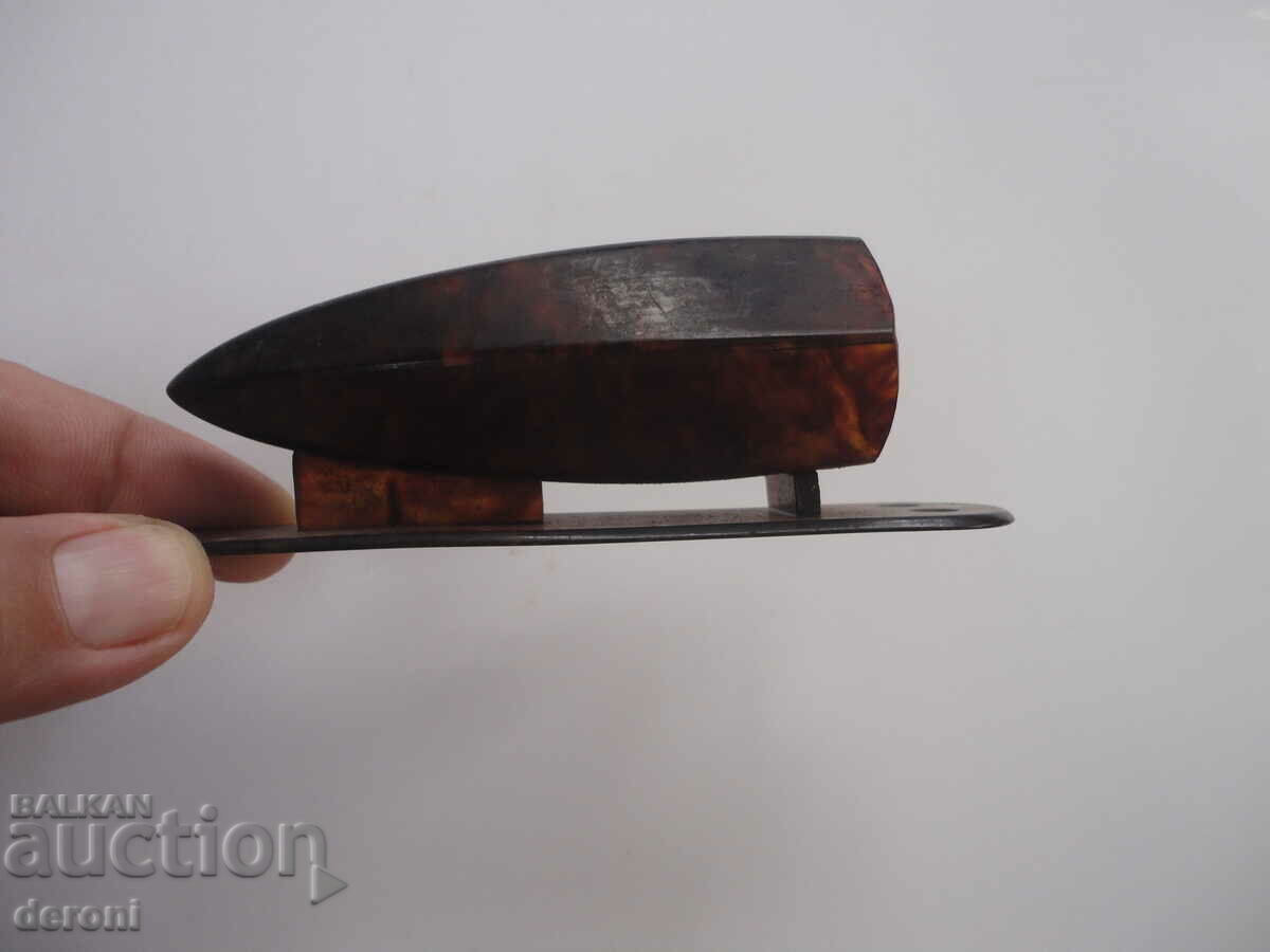 Antique Catalin amber spoon - 6 Antique Catalin amber spoon - 6