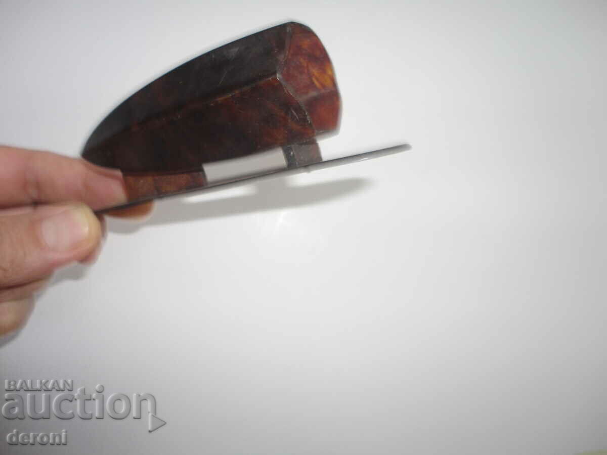 Antique Catalin amber spoon - 7 Antique Catalin amber spoon - 7