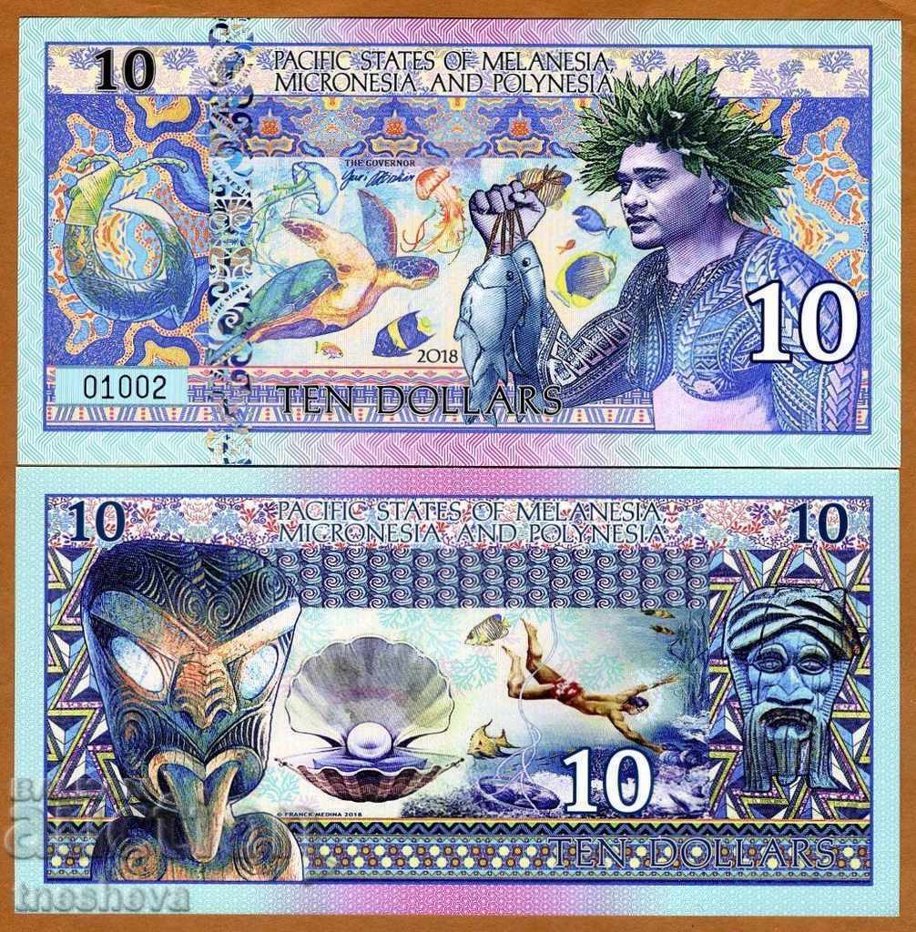 Delivery of SET, Pacific States of MMP, $1-5-10-20, 2018 UNC Delivery of SET, Pacific States of MMP, $1-5-10-20, 2018 UNC