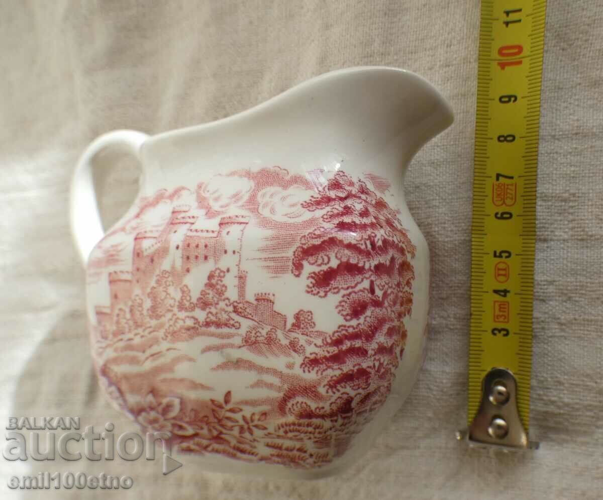 Enoch Wedgwood Tunstal Old English Porcelain Milk Jug - 7 Enoch Wedgwood Tunstal Old English Porcelain Milk Jug - 7