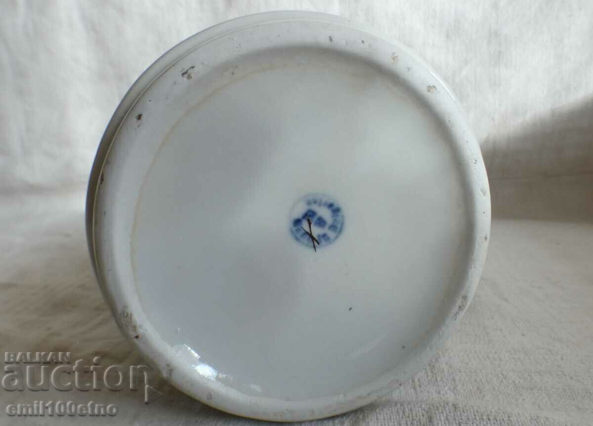 Urcior de vin porțelan bulgar vechi Kosta Yordanov Vidin - 6 Urcior de vin porțelan bulgar vechi Kosta Yordanov Vidin - 6