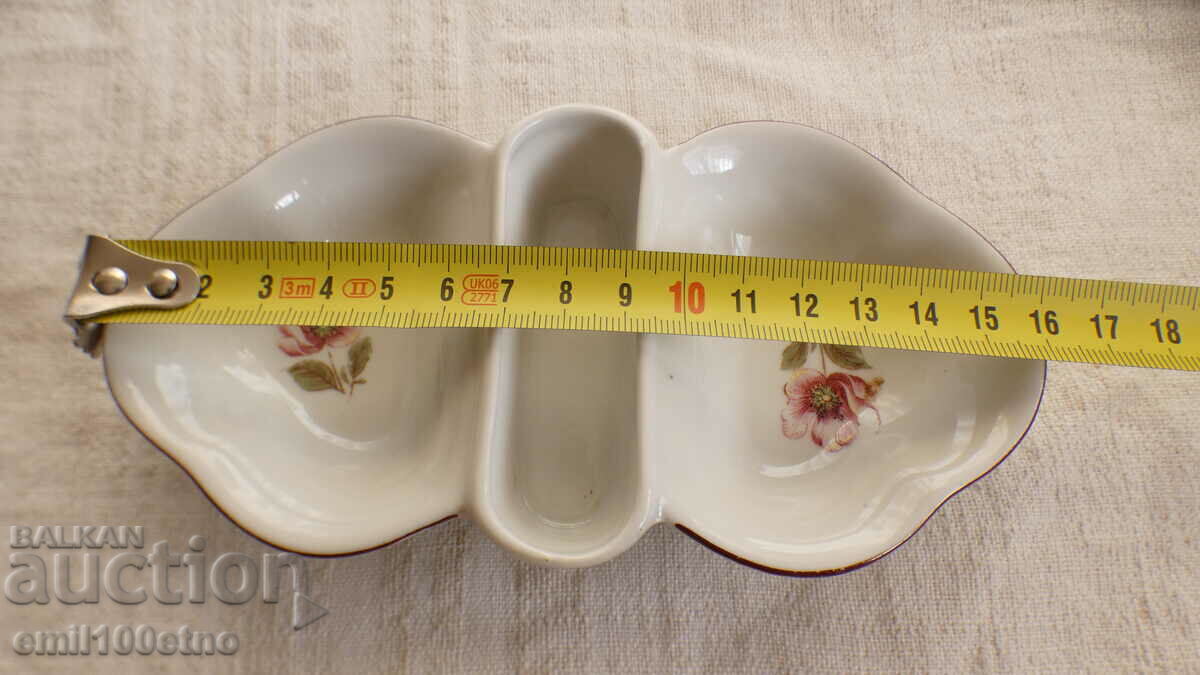 Old Bulgarian porcelain Isis salt shaker - 5 Old Bulgarian porcelain Isis salt shaker - 5