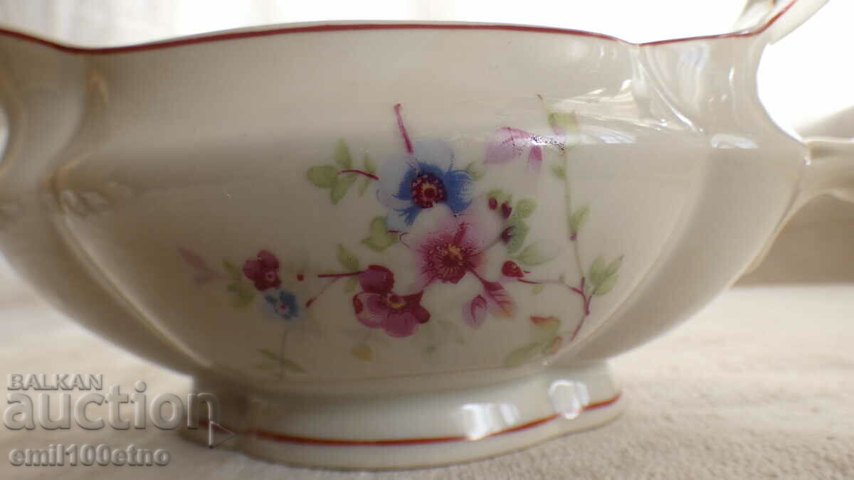 Beautiful Sociera old Bulgarian porcelain Kitka Novi Pazar with price 15.00 BGN | € 7.67 Beautiful Sociera old Bulgarian porcelain Kitka Novi Pazar with price 15.00 BGN | € 7.67