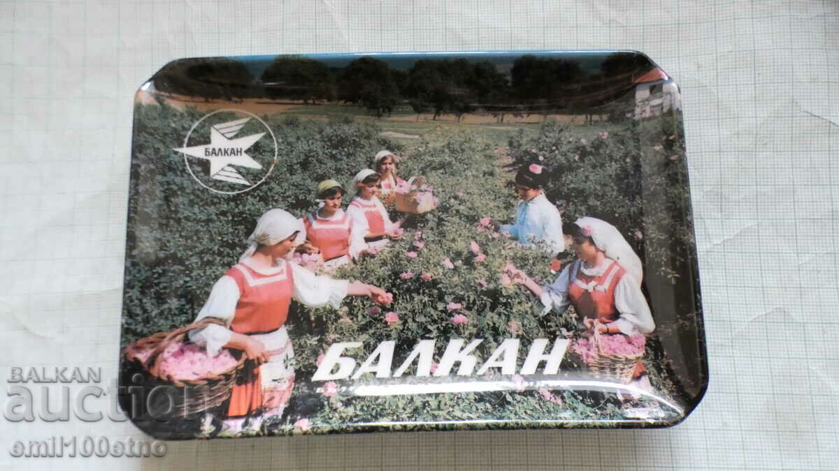 BGA Balkan Advertising saucer made of soca Rozoberachki