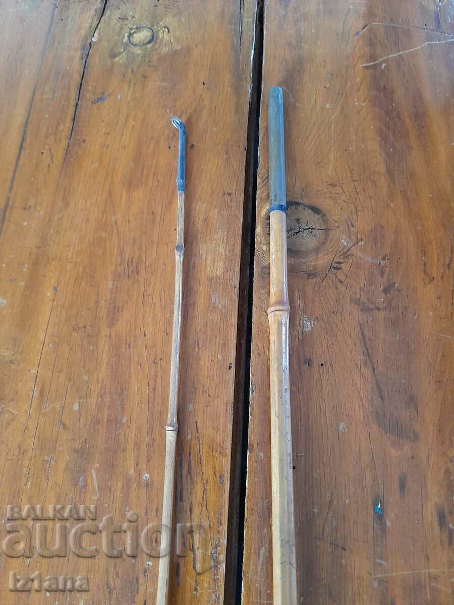 Стара бамбукова въдица с цена 90.00 лв. | € 46.02 Стара бамбукова въдица с цена 90.00 лв. | € 46.02