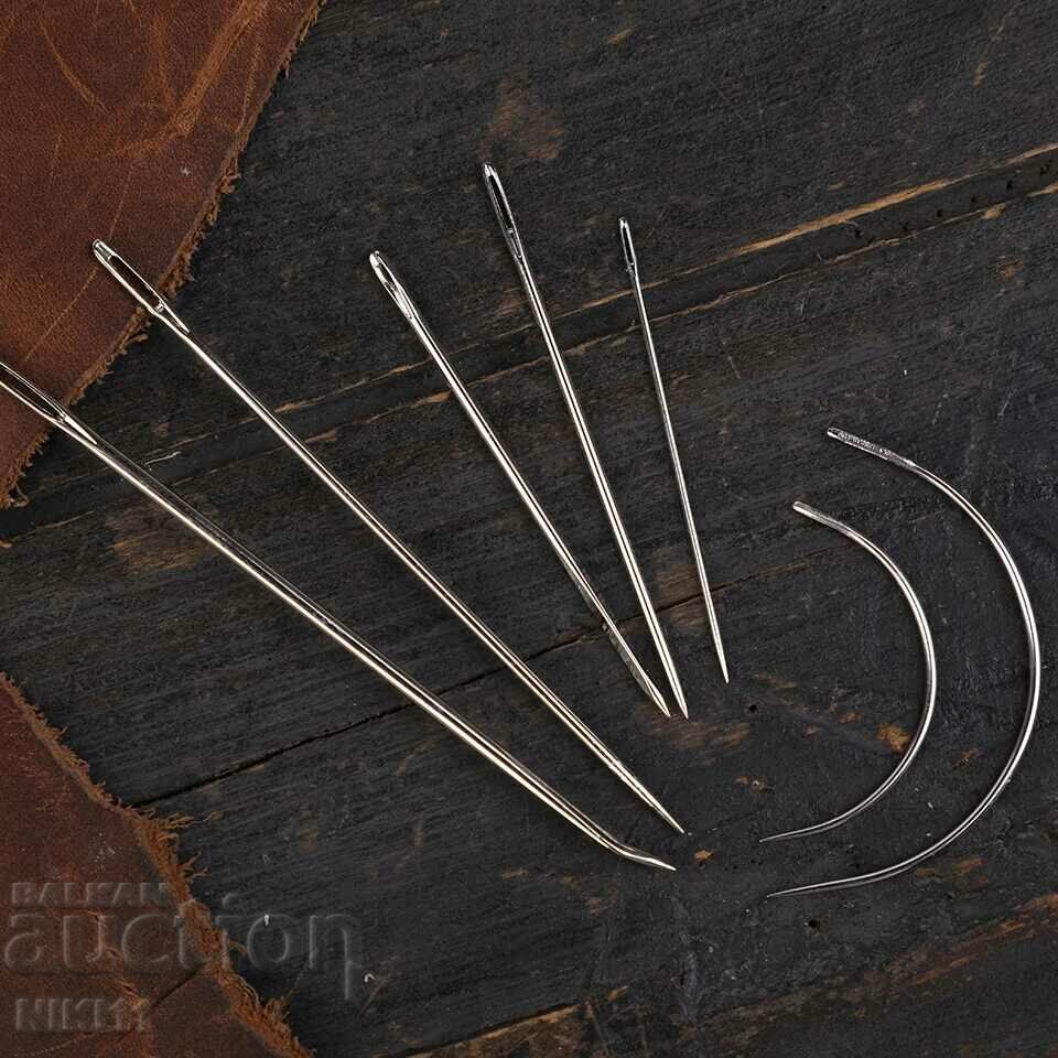 7 Sarashki needles for sewing leather leather needles curved needle