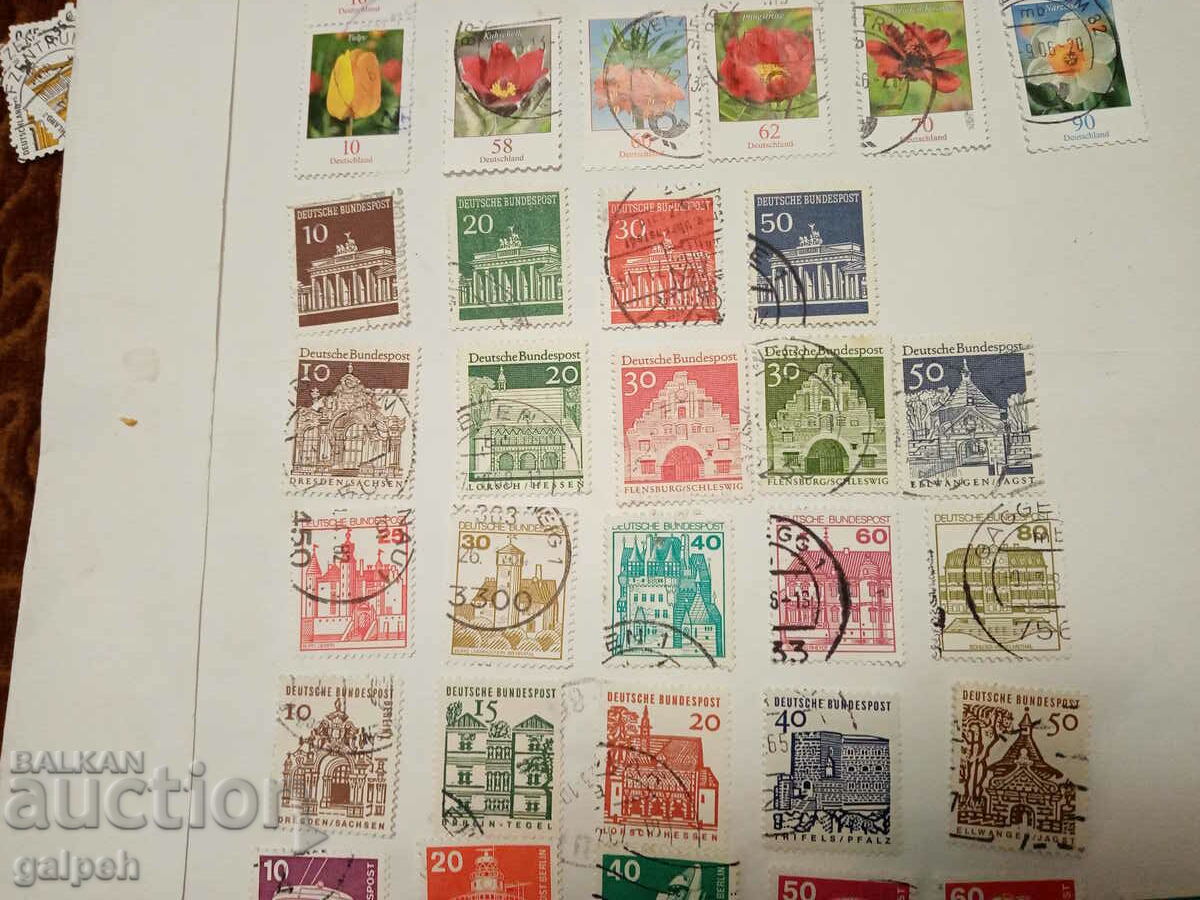 Auction  POSTAGE STAMPS - GERMANY - 50+ pcs.