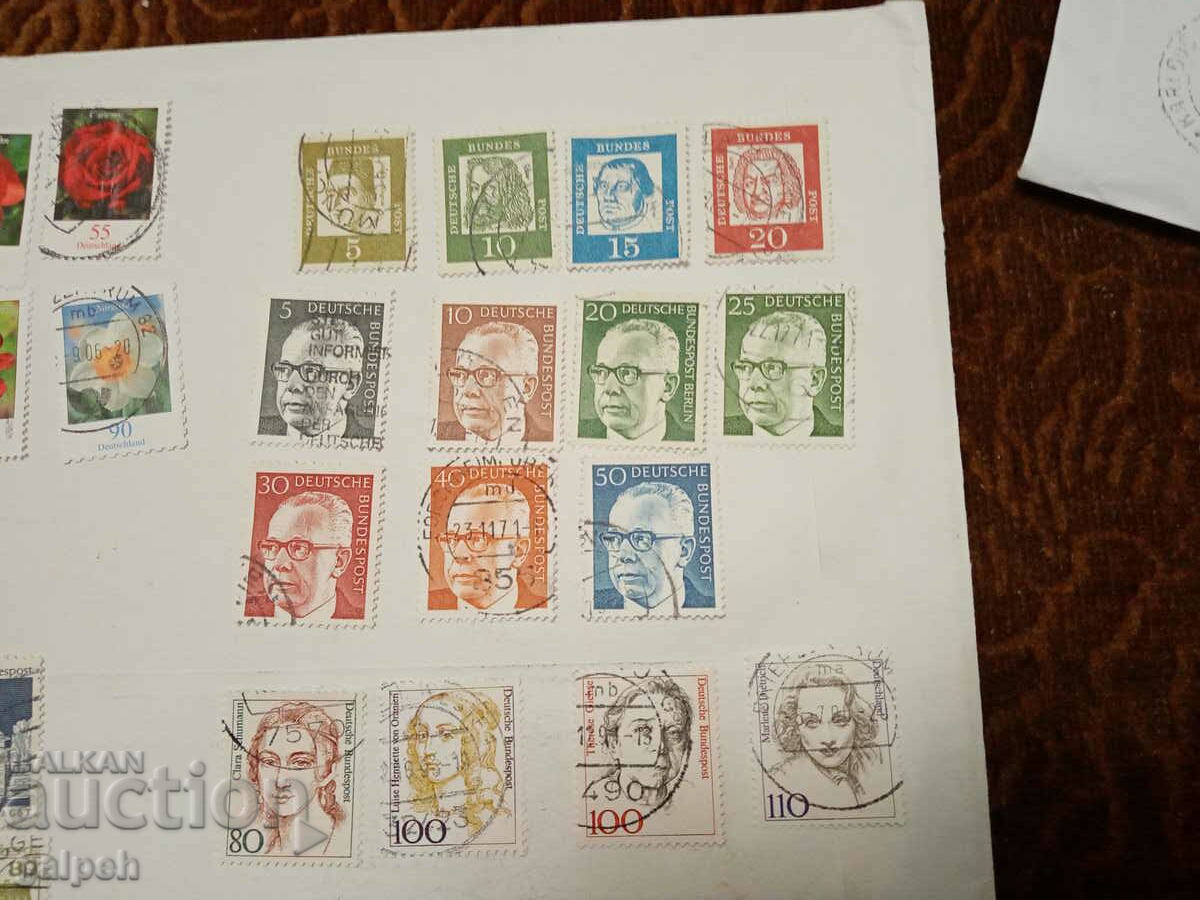 POSTAGE STAMPS - GERMANY - 50+ pcs. - 5