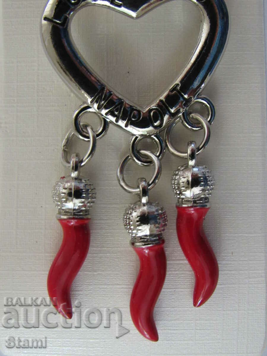 Μεταλλικό μπρελόκ από τη Νάπολη της Ιταλίας - 5 Μεταλλικό μπρελόκ από τη Νάπολη της Ιταλίας - 5