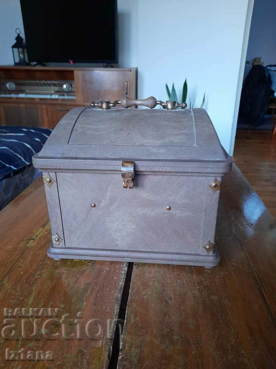 Old music box, chest Box