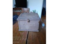 Old music box, chest Box