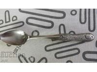 1920s SILVER SPOON FILIGREE WITH MONORAM/ SAMPLE 900