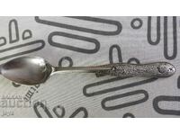 1920s SILVER SPOON FILIGREE WITH MONORAM/ SAMPLE 900