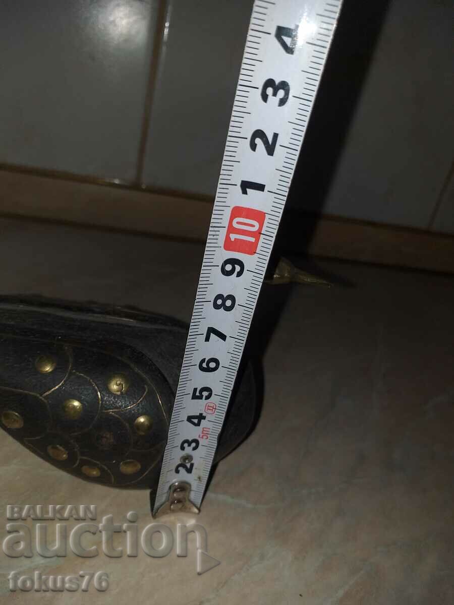 Μοναδική ξύλινη πάπια πάπιας με μπρούτζινα στοιχεία - 5 Μοναδική ξύλινη πάπια πάπιας με μπρούτζινα στοιχεία - 5