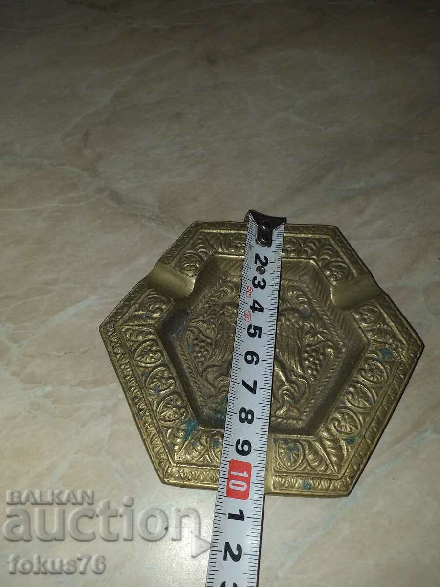 Παράδοση Τασάκι χάλκινο δικέφαλο αετό ογκώδες