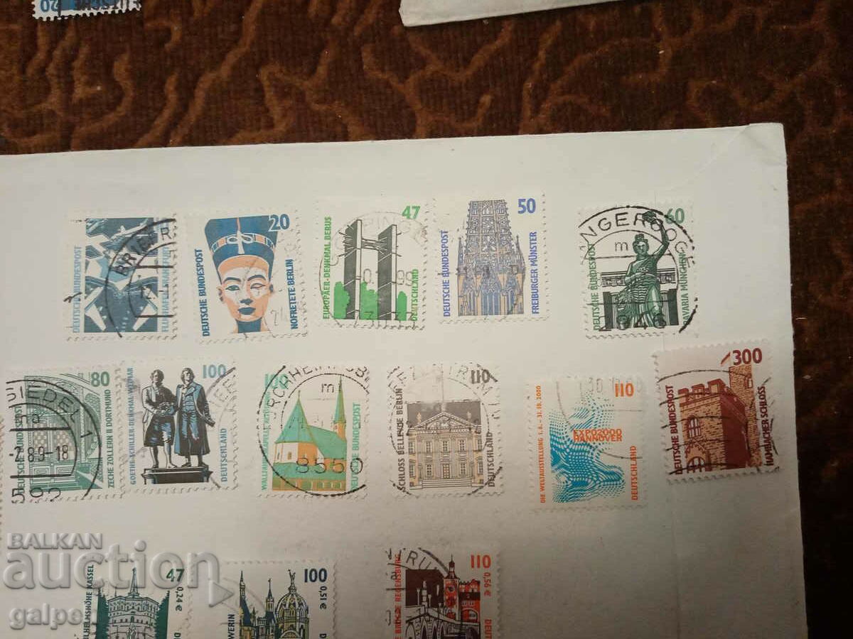 Delivery of POSTAGE STAMPS - GERMANY - 50+ pcs. Delivery of POSTAGE STAMPS - GERMANY - 50+ pcs.