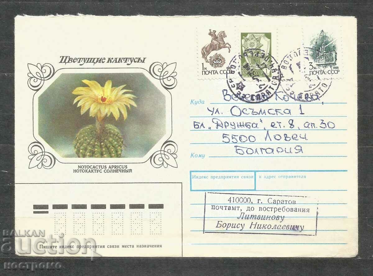 Cactus - Flora - Traveled cover Russia - A 1717