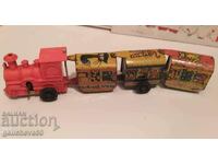 Механично ламаринено влакче,локомотив ЛЗМ/СССР/Рядкост!