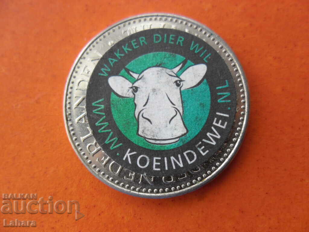1 gulden 1968 Olanda cu petice
