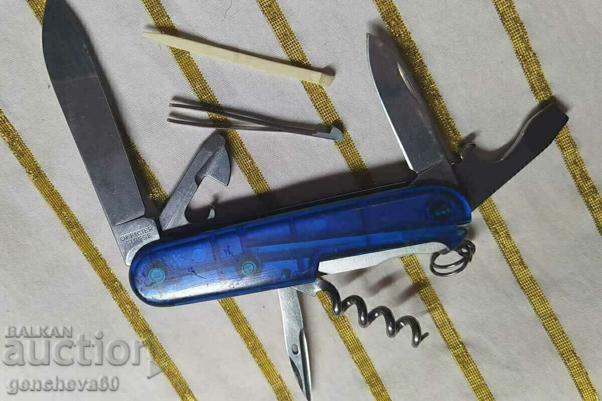 Livrarea Cuțit de buzunar ofițer elvețian VICTORINOX