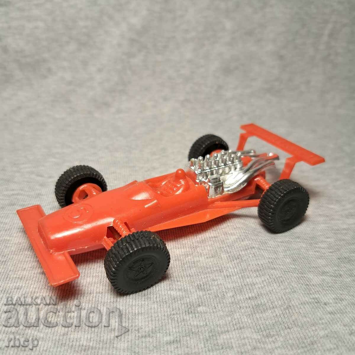 Formula 1 rară mașină de jucărie bulgară veche
