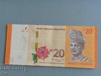Банкнота - Малайзия - 20 рингит  | 2012г.