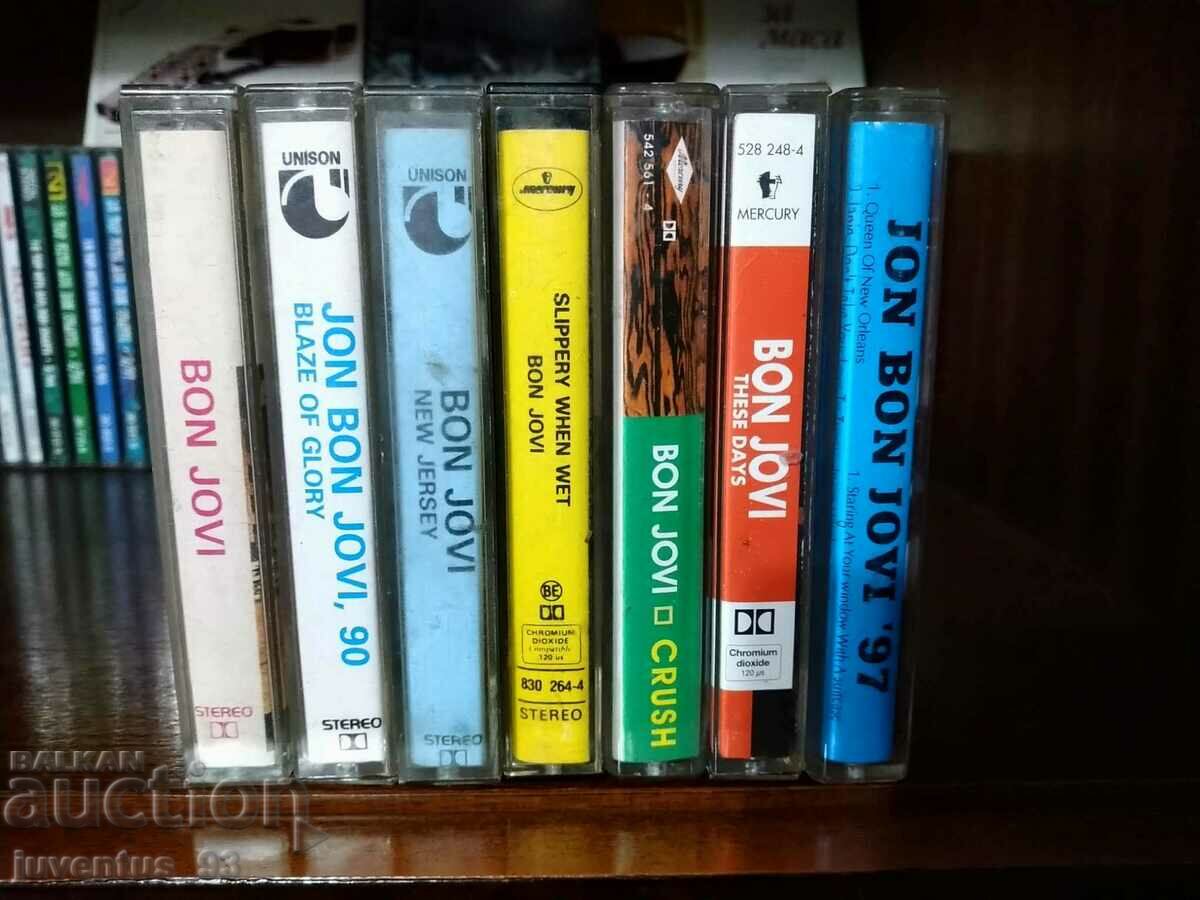 Bon Jovi Audio Cassettes