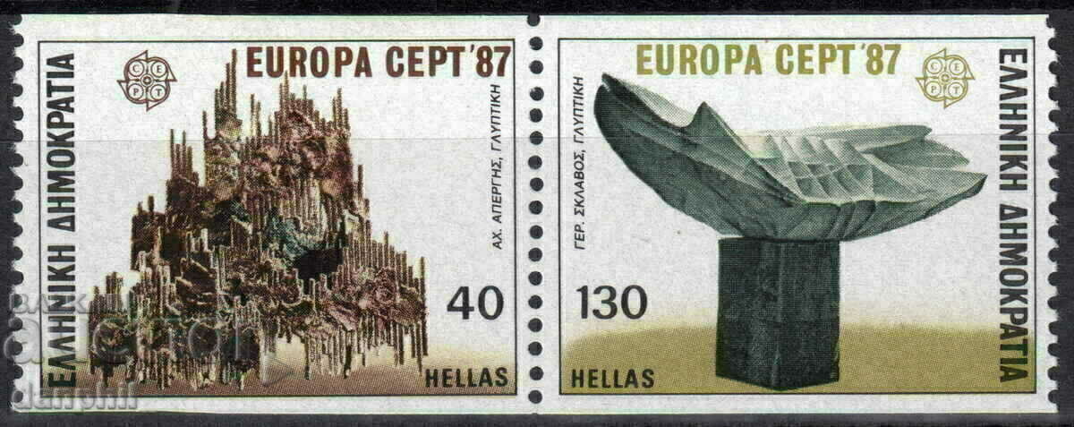 Grecia 1987 Europa CEPT (**) curat, netimbrat - C