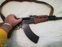 AK 47. Automatic Kalashnikov, automatic rifle, revolver - REPLICA