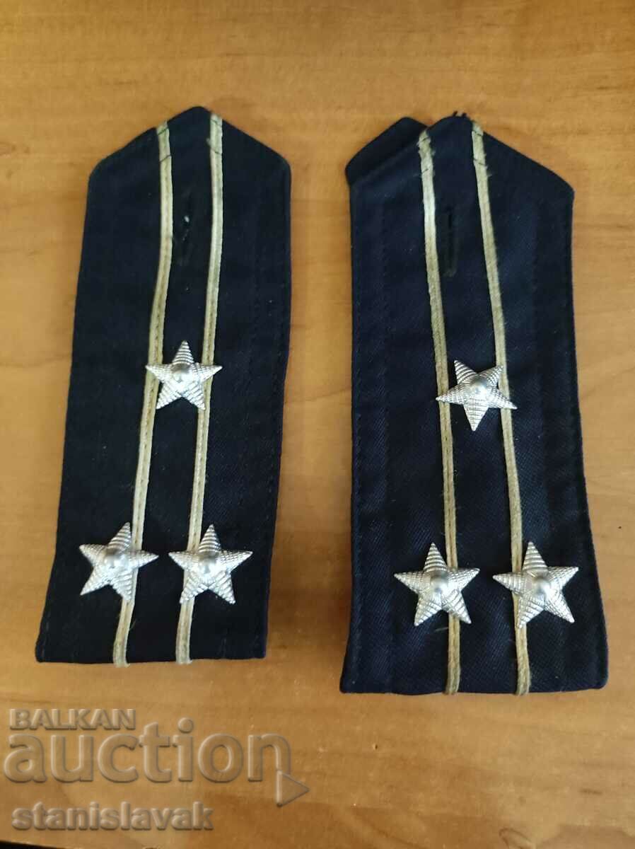 Epaulettes of a captain first rank