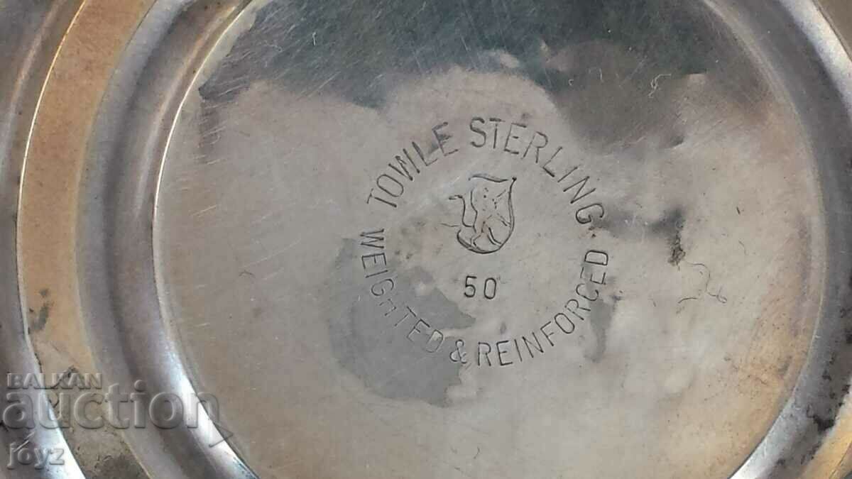 SILVER CANDLESTICK Weighted & Reinforced /SAMPLE 925 - 6 SILVER CANDLESTICK Weighted & Reinforced /SAMPLE 925 - 6