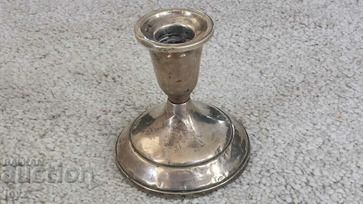 SILVER CANDLESTICK Weighted & Reinforced /SAMPLE 925 SILVER CANDLESTICK Weighted & Reinforced /SAMPLE 925